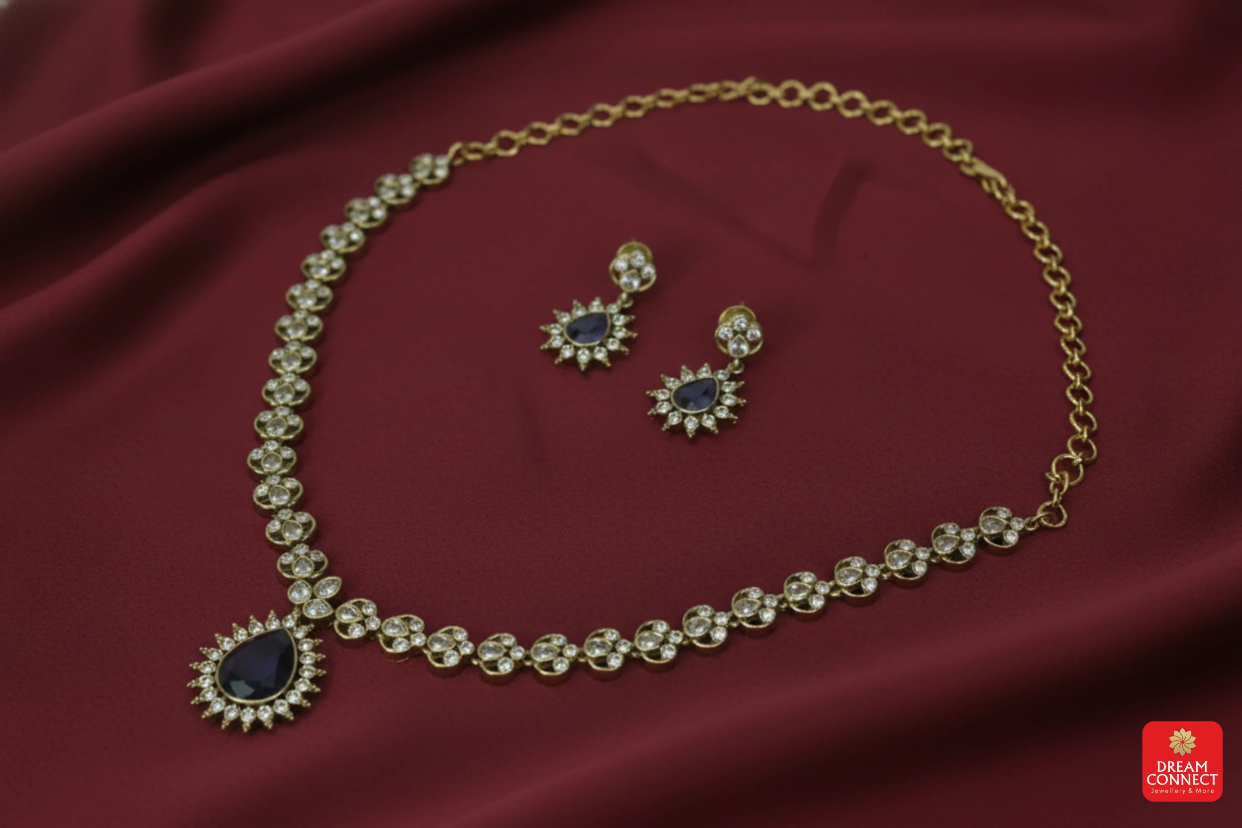 Antique American Diamond Necklace (ADNS 6.3)