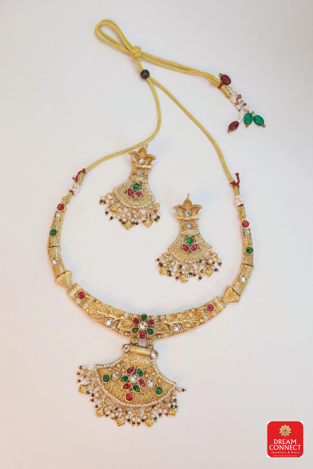 Rajwadi choker Necklace B2212ERJN01