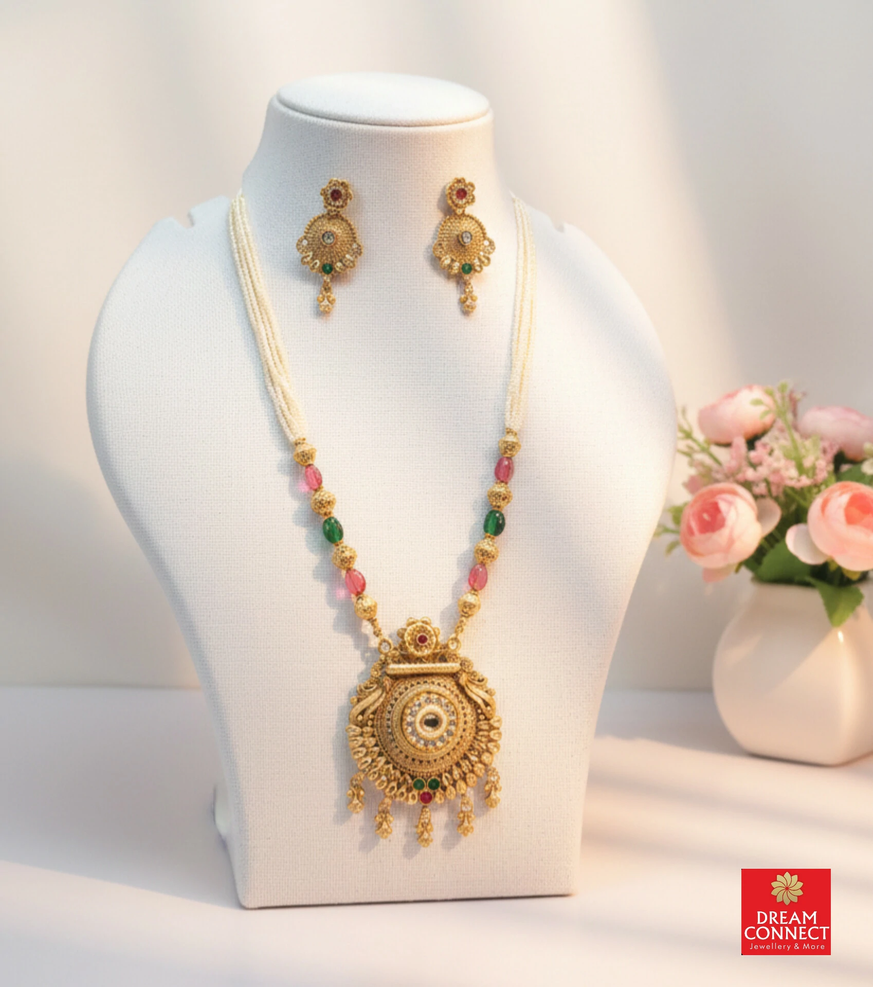 Rajwadi Jewellery set B3212ERJN 10 