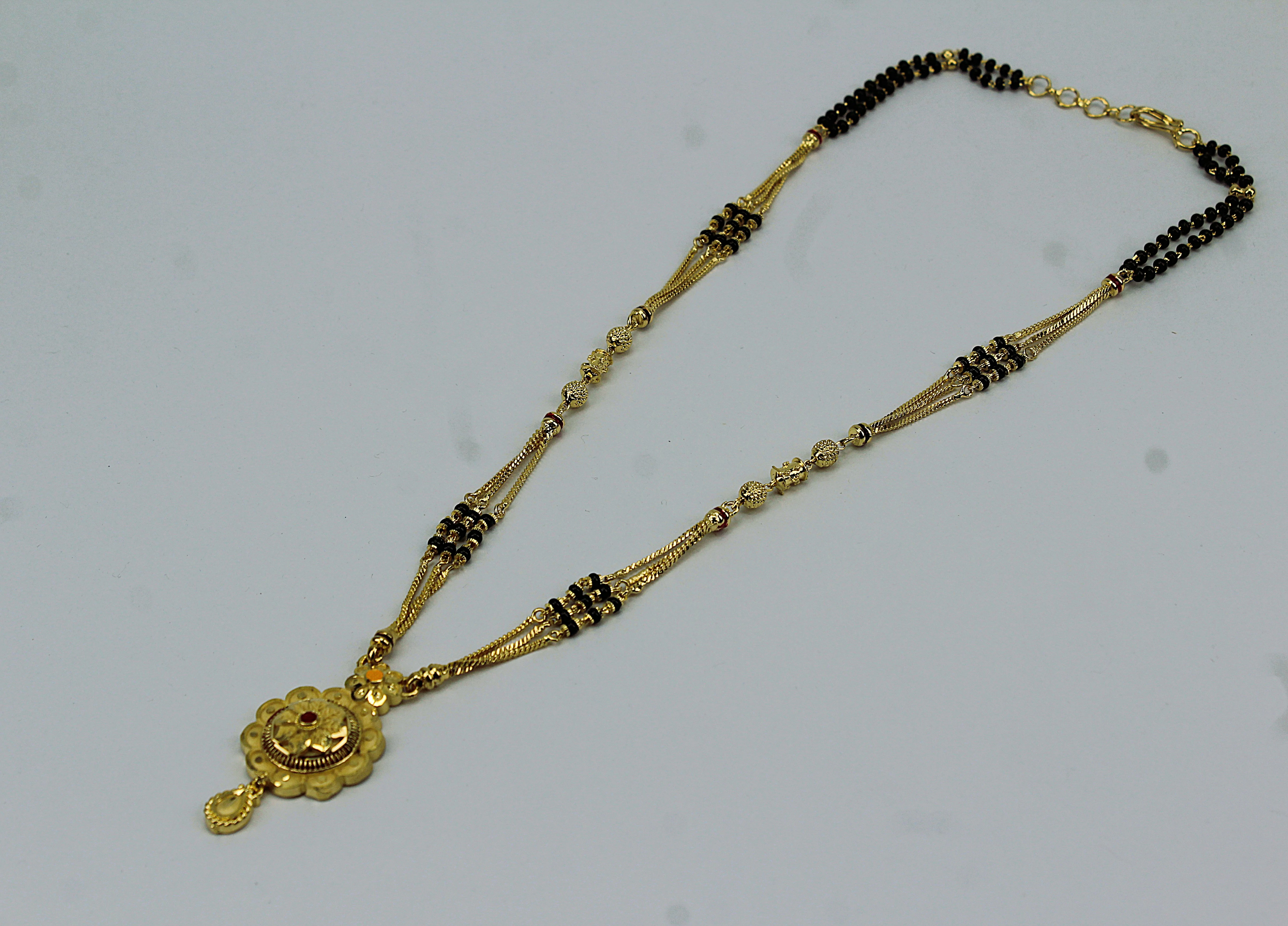 Short Mini Mangalsutra (PB3.1 SMM11)