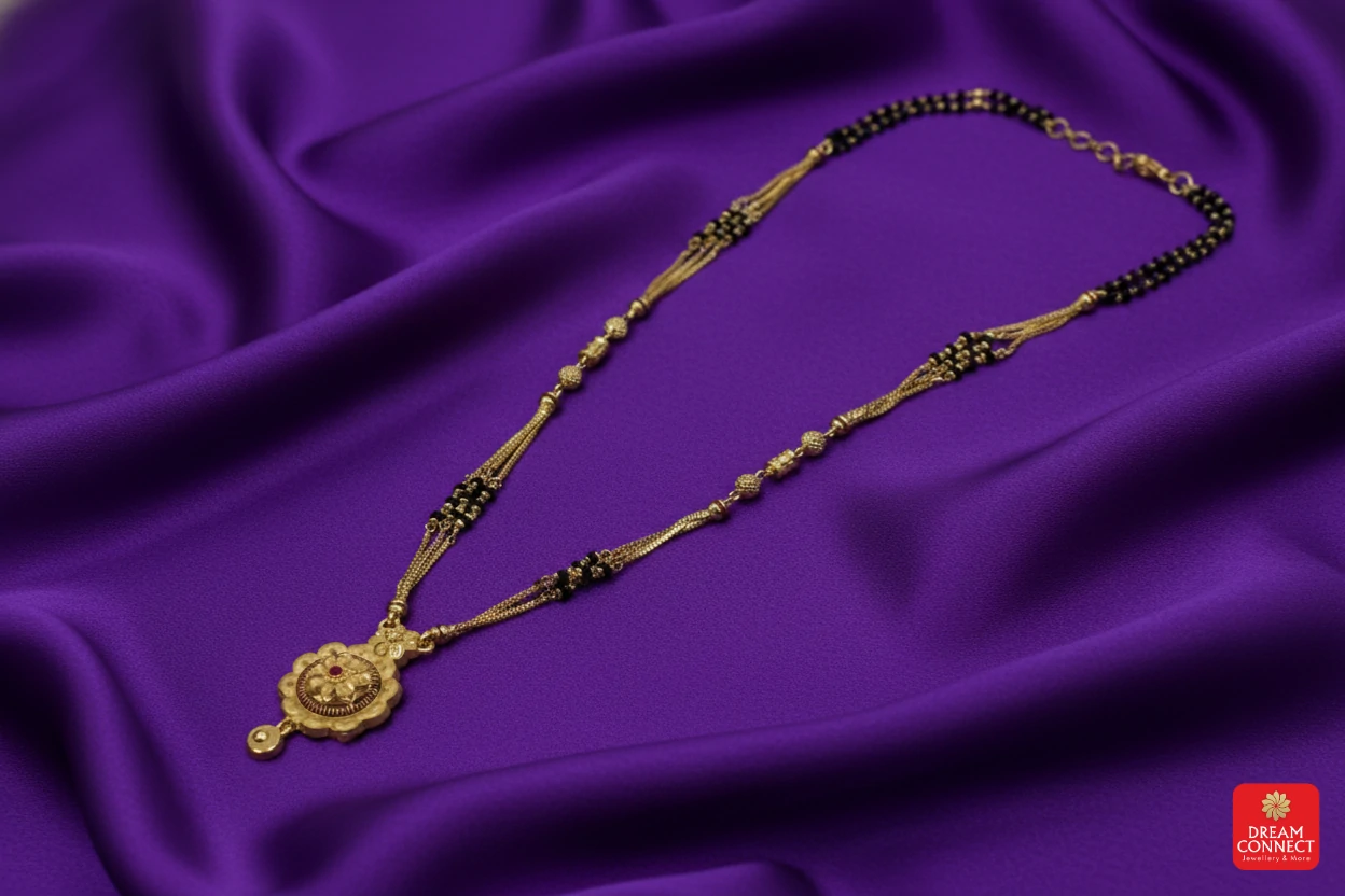 Short Mini Mangalsutra (PB3.1 SMM12)