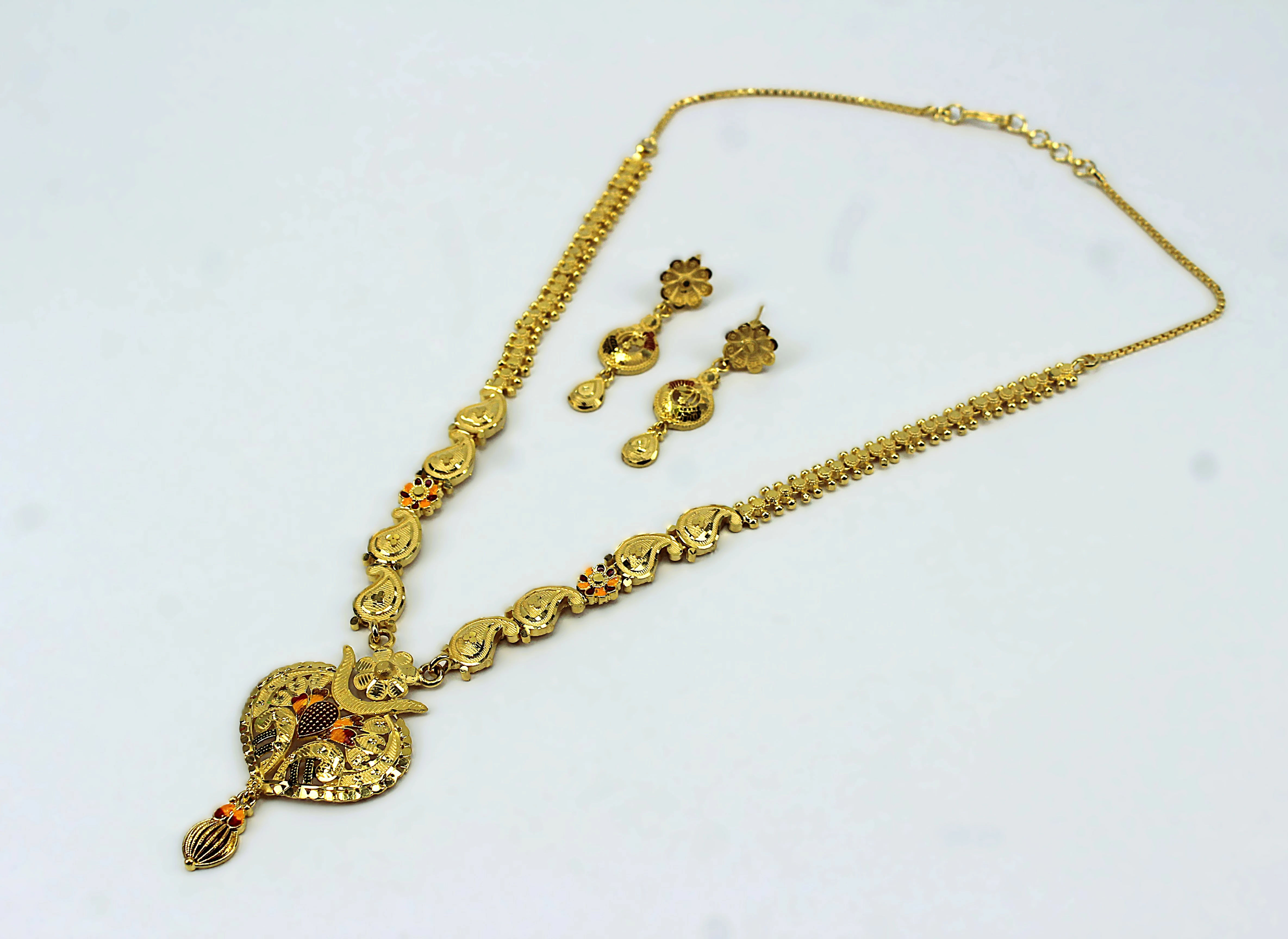 Gold Plated Necklace Set (PB4 SNS1650001)